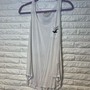 White Hollister Tank Top